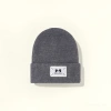 Autumn double-layer warm thickened knitted cap, unisex cold cap, European and American brim woolen cap wholesale knitted cap, solid color knitted cap Hat152323349 Application Scenario